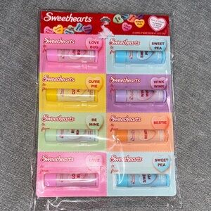 Sweethearts Lip Balm Tear & Share Set Valentine's Day Chapstick